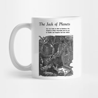 The Jack of Planets Sci Fi Retro Aliens Robotics Vintage Mug